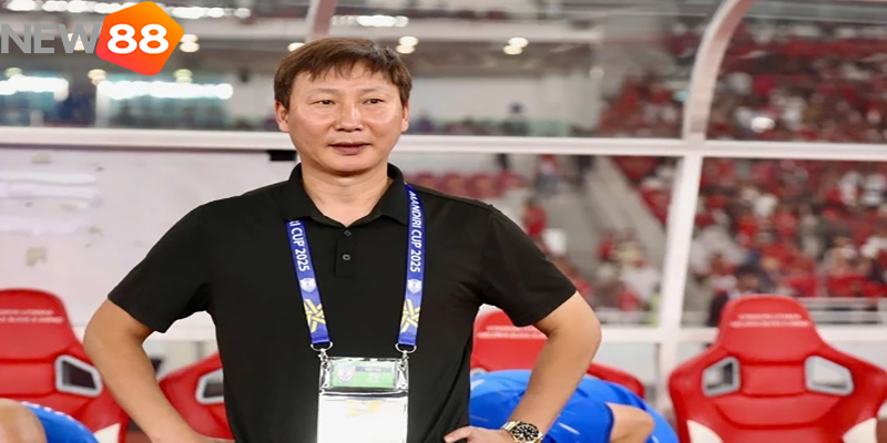 HLV Kim Sang-Sik Và Hành Trình Đầy Cảm Xúc Ở Chung Kết SEA Games 33